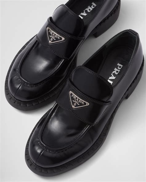 mocassini prada donna usati|Mocassini Leather Loafers By Prada .